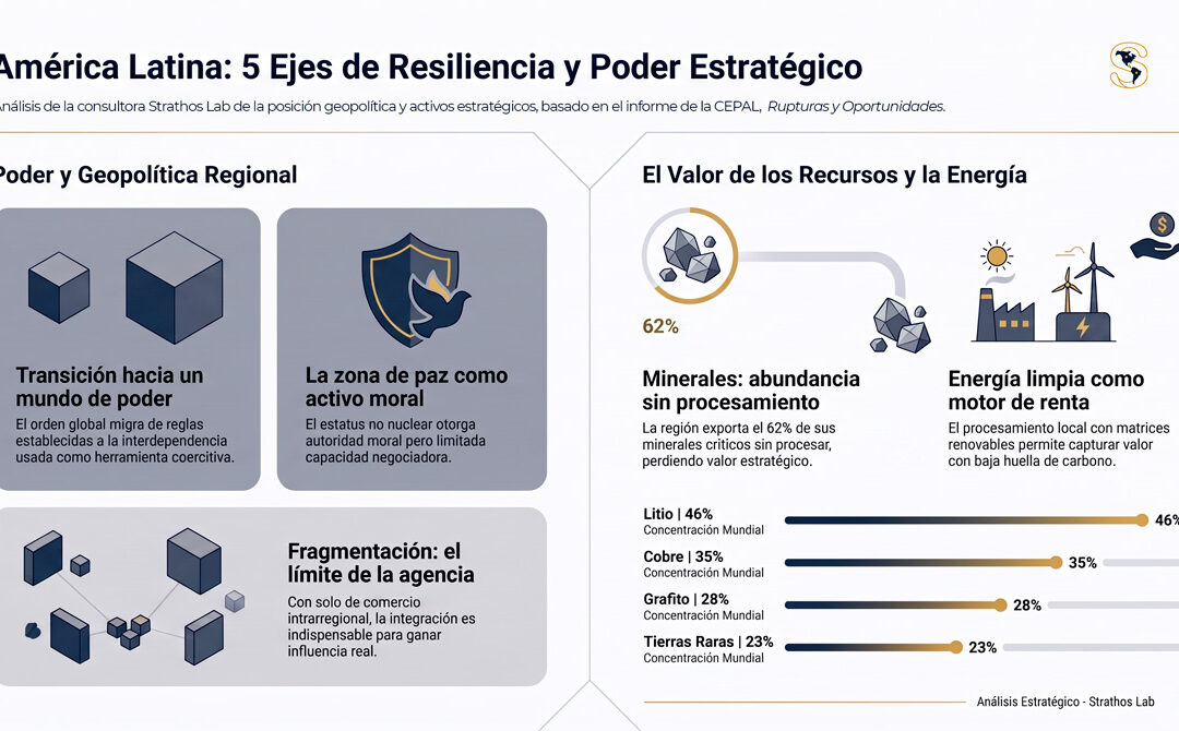 La mirada geopolítica de la CEPAL para América Latina y Caribe