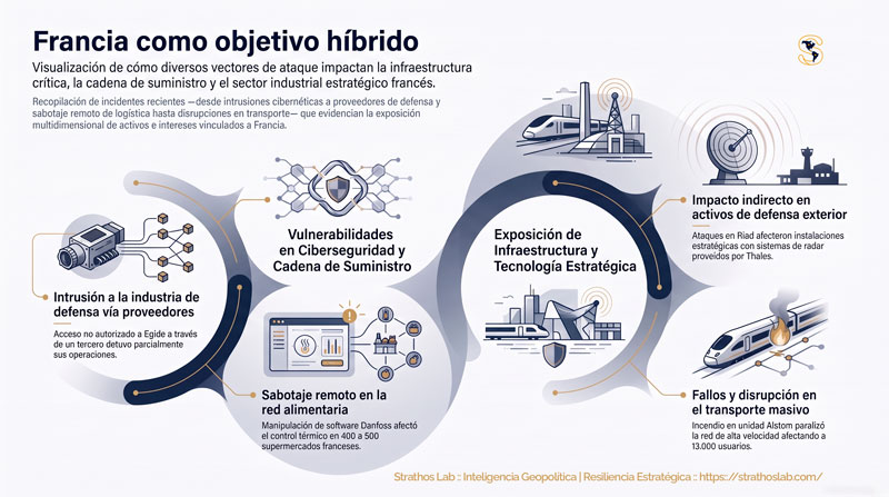 Cinco hechos aparentemente aislados que pueden ser catalogados como ciberataques o guerra híbrida, según el análisis que se elija elaborar.